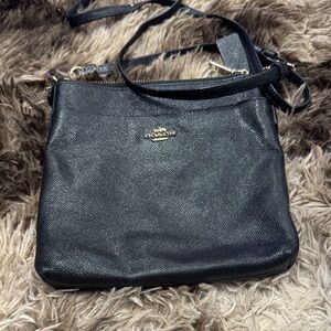 Coach Textured Black Crossbody Bag (new, no tags)